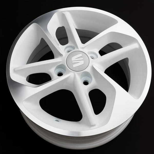 TARJOUSER&Auml;: Aluminivanne MAK GSM10 White/Polished (Per&auml;k&auml;rry/Traileri) | 5x13 | 4x100 | ET30 | KR57,1 mm