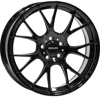Alumiinivanne MONACO WHEELS Mirabeau Gloss Black | 8,5x19 | 5x112 | ET45 | KR73,1