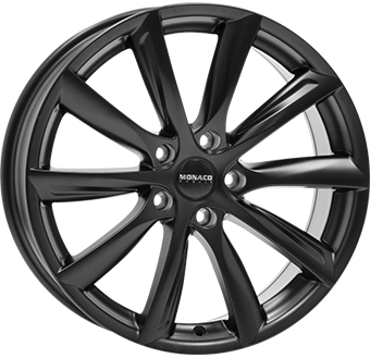 Alumiinivanne MONACO WHEELS Gp6t Dull Black | 10,5x21 | 5x114,3 | ET48 | KR64,1