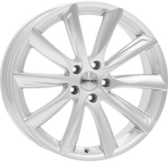 Alumiinivanne MONACO WHEELS Gp6 Silver | 9x20 | 5x108 | ET42 | KR63,4